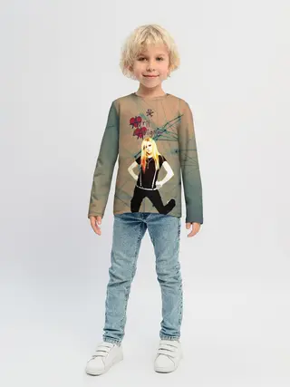 Детский лонгслив / Avril Lavigne