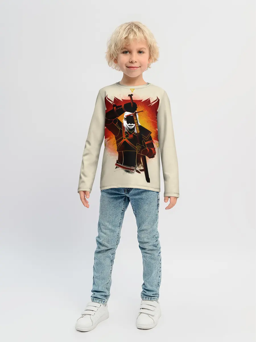 Детский лонгслив / Ведьмак 3: Дикая Охота