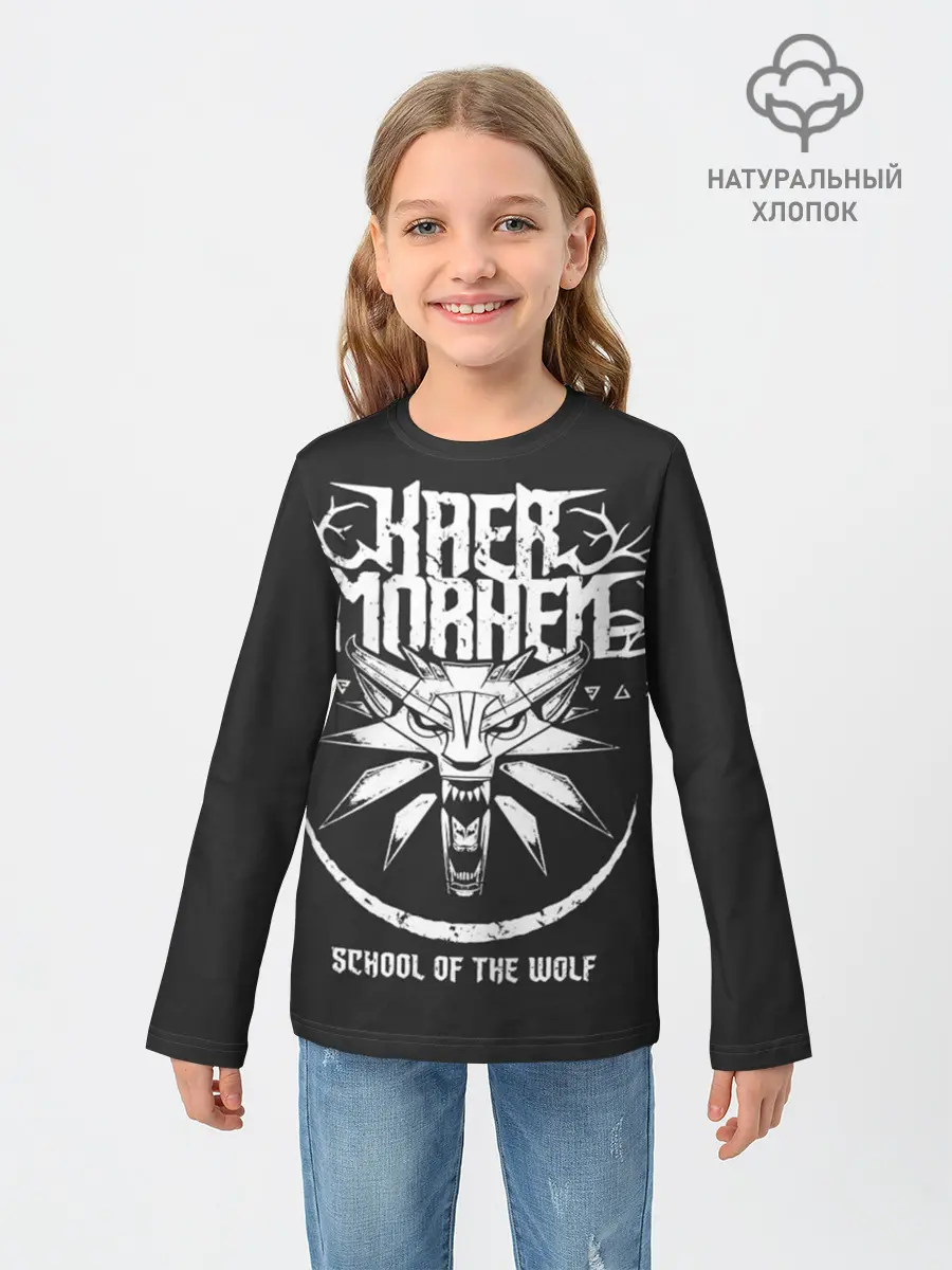 Детский лонгслив / The Witcher 3: Wild Hunt