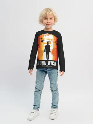 Детский лонгслив / John Wick