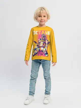 Детский лонгслив / Apex Legends Octane