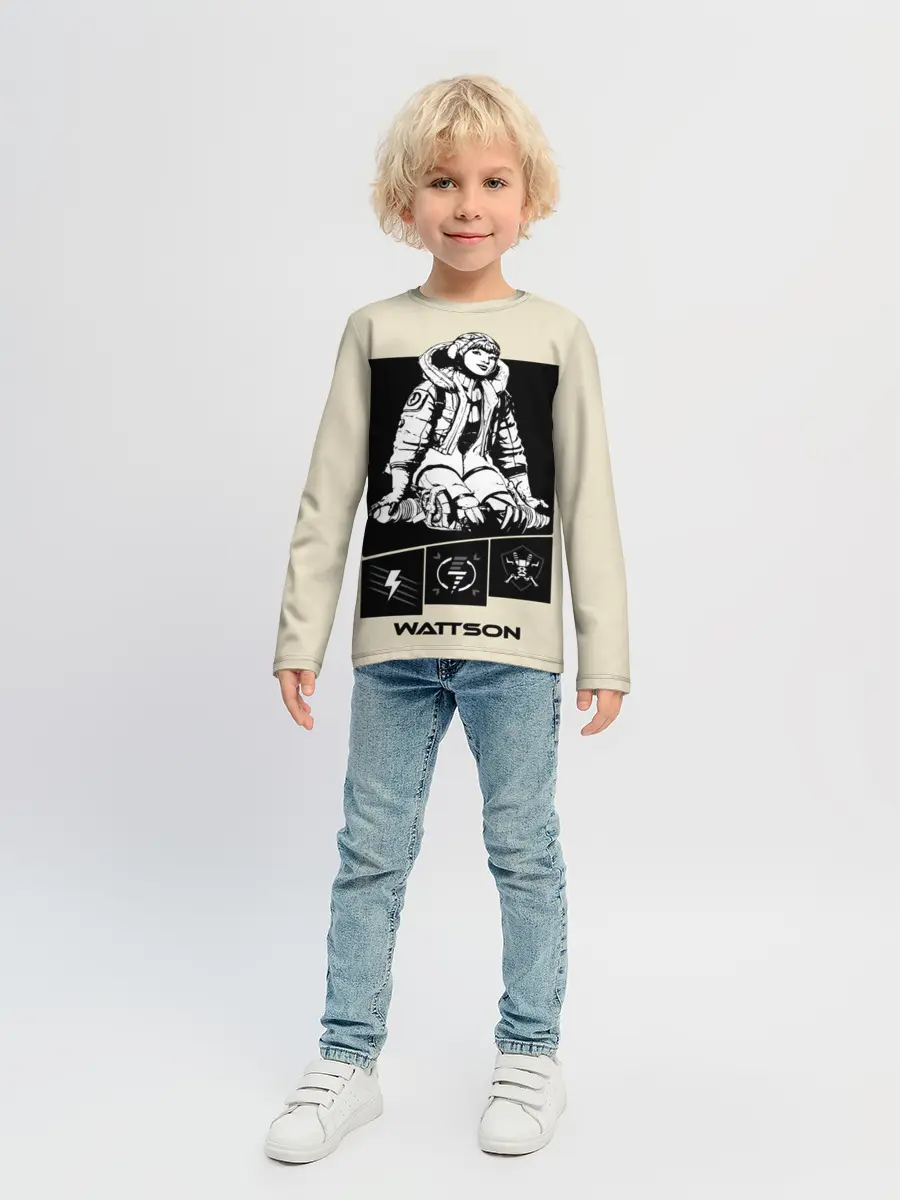 Детский лонгслив / Apex Legends Wattson