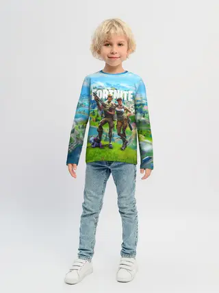Детский лонгслив / Fortnite