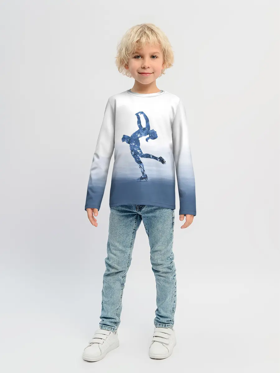 Детский лонгслив / Фигурное катание