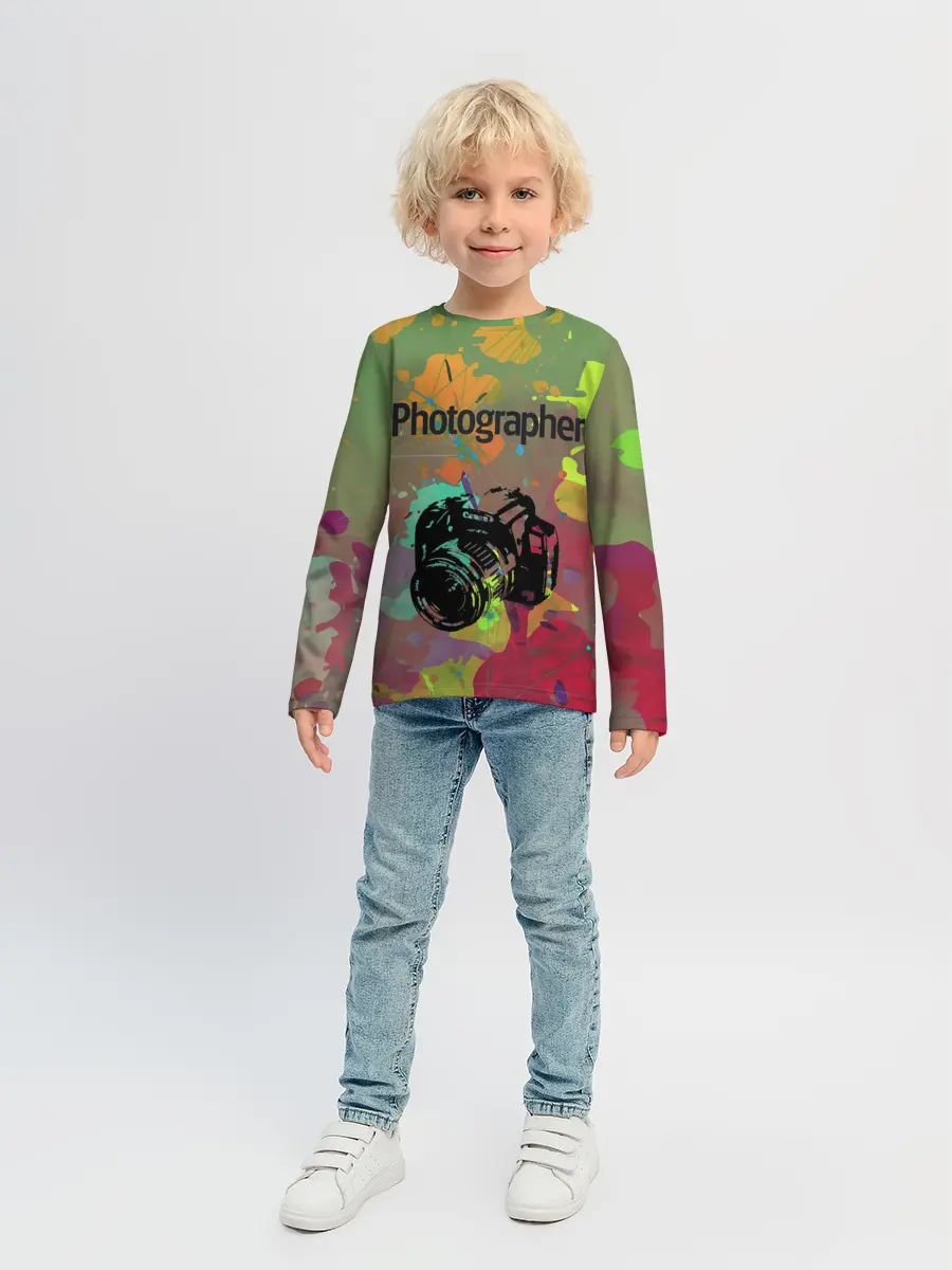 Детский лонгслив / Фотограф