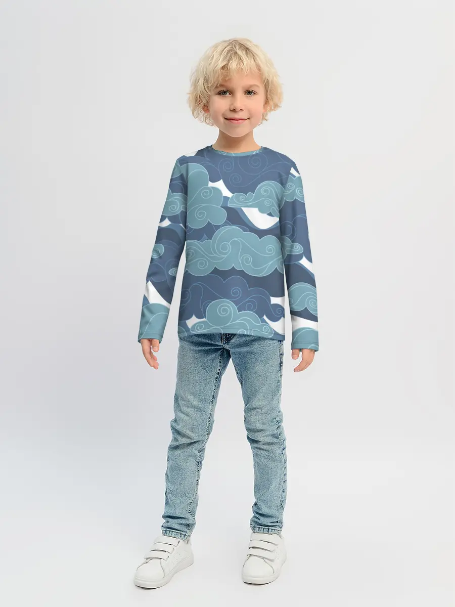 Детский лонгслив / Небо над Китаем
