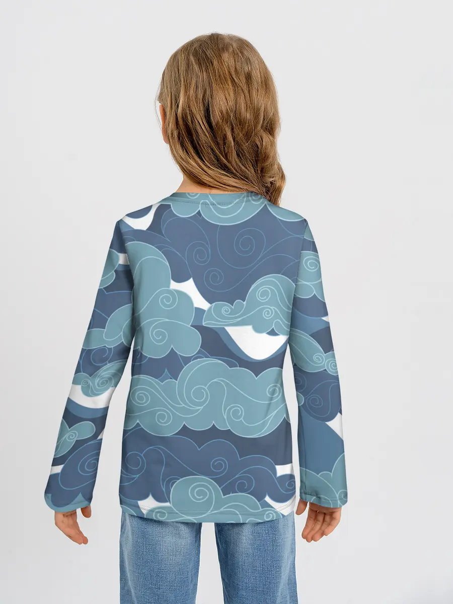 Детский лонгслив / Небо над Китаем