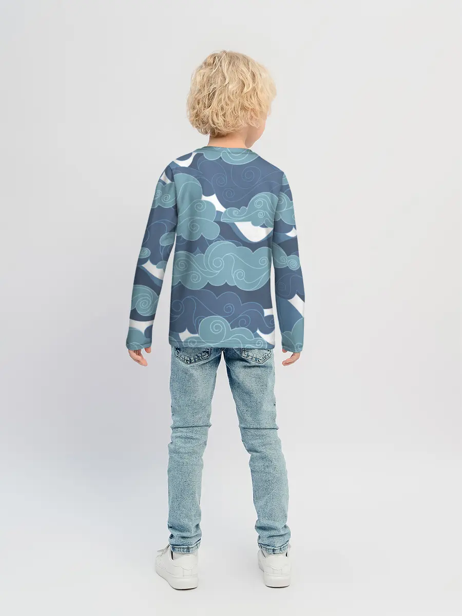 Детский лонгслив / Небо над Китаем