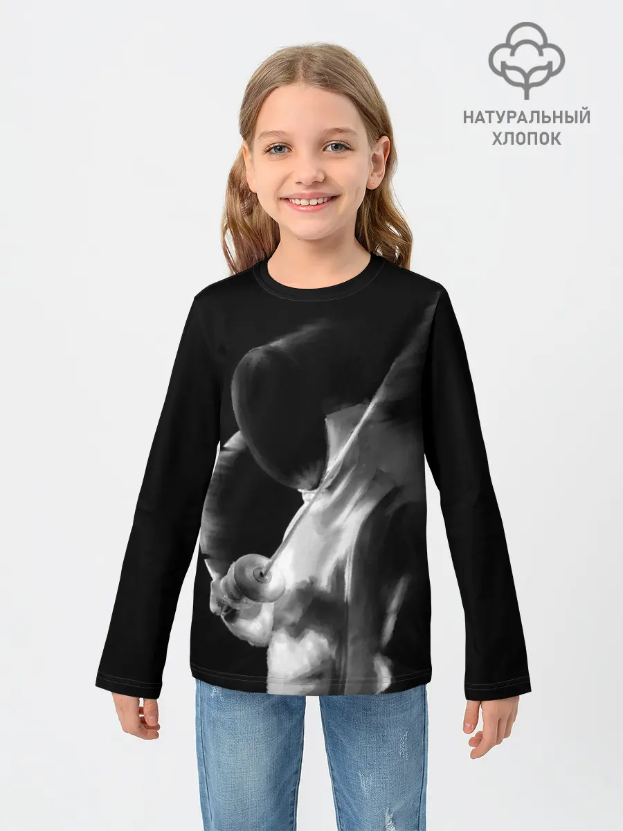 Детский лонгслив / Fencer