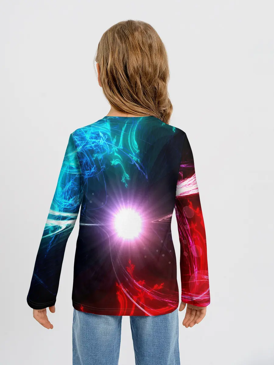 Детский лонгслив / Кис-Кис