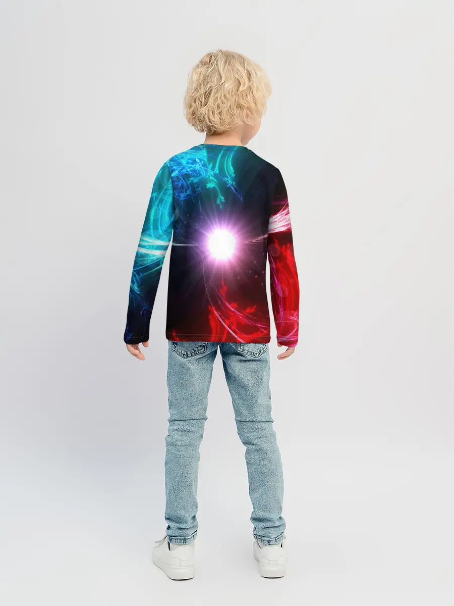 Детский лонгслив / Кис-Кис