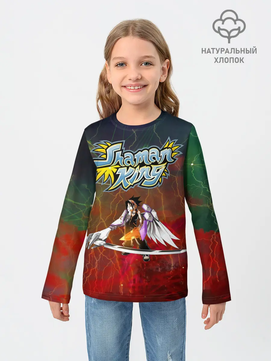 Детский лонгслив / Shaman King