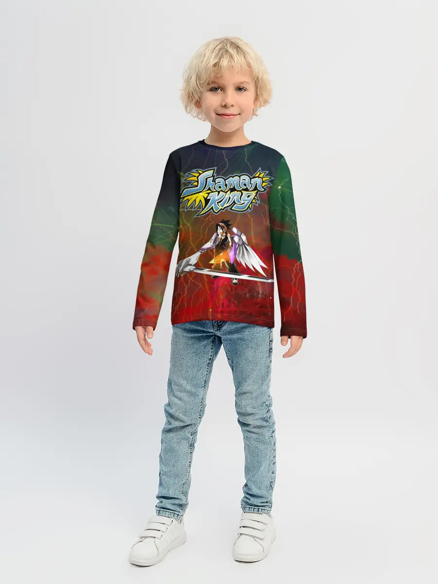 Детский лонгслив / Shaman King