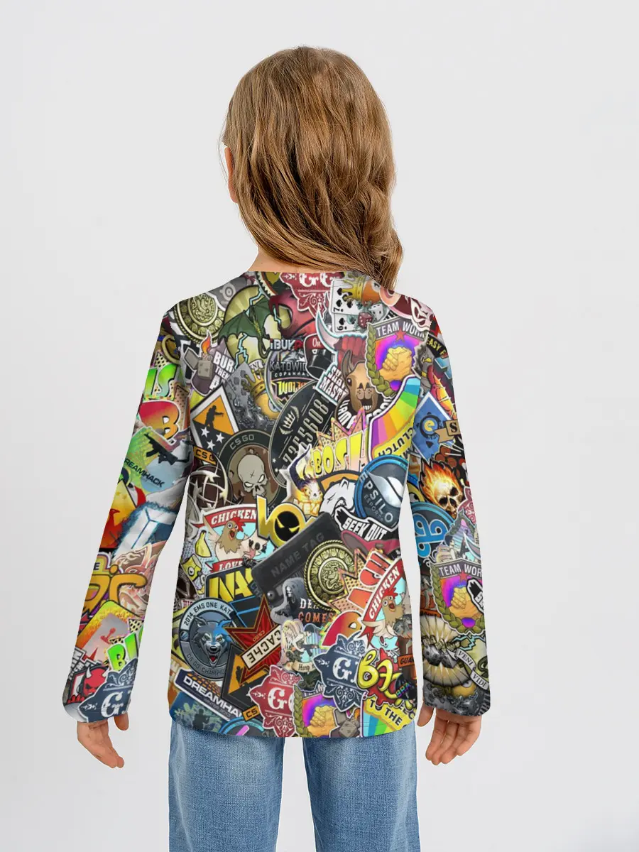 Детский лонгслив / CS GO