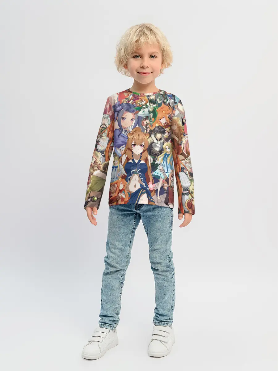 Детский лонгслив / Восхождение Героя Щита