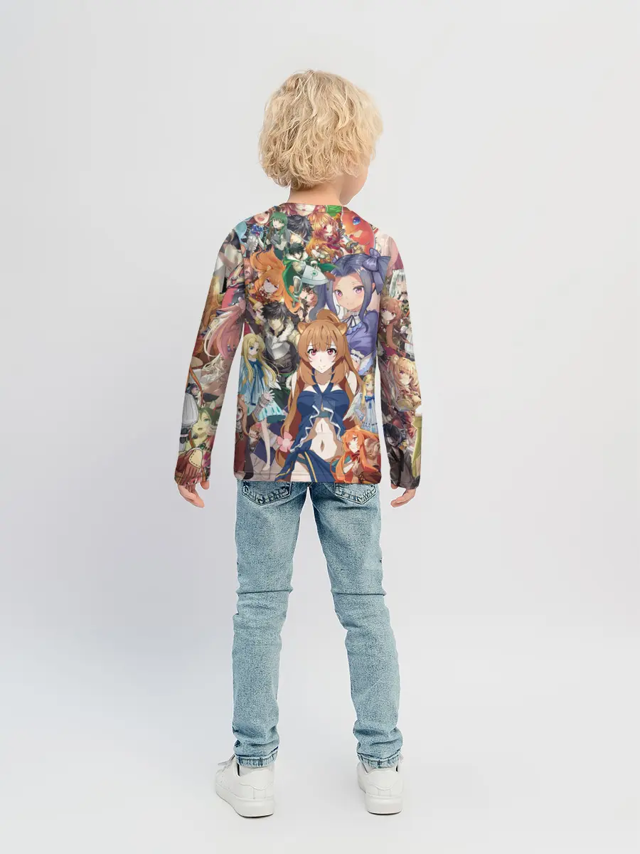 Детский лонгслив / Восхождение Героя Щита