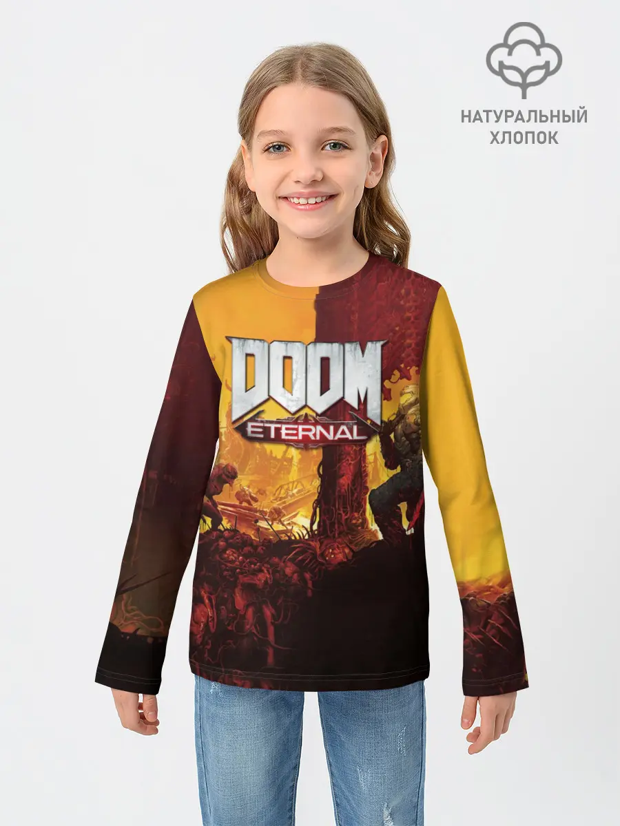 Детский лонгслив / DOOM eternal 2020