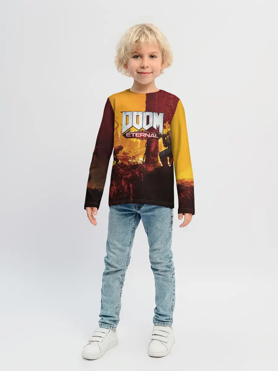Детский лонгслив / DOOM eternal 2020