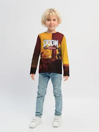 Детский лонгслив / DOOM eternal 2020
