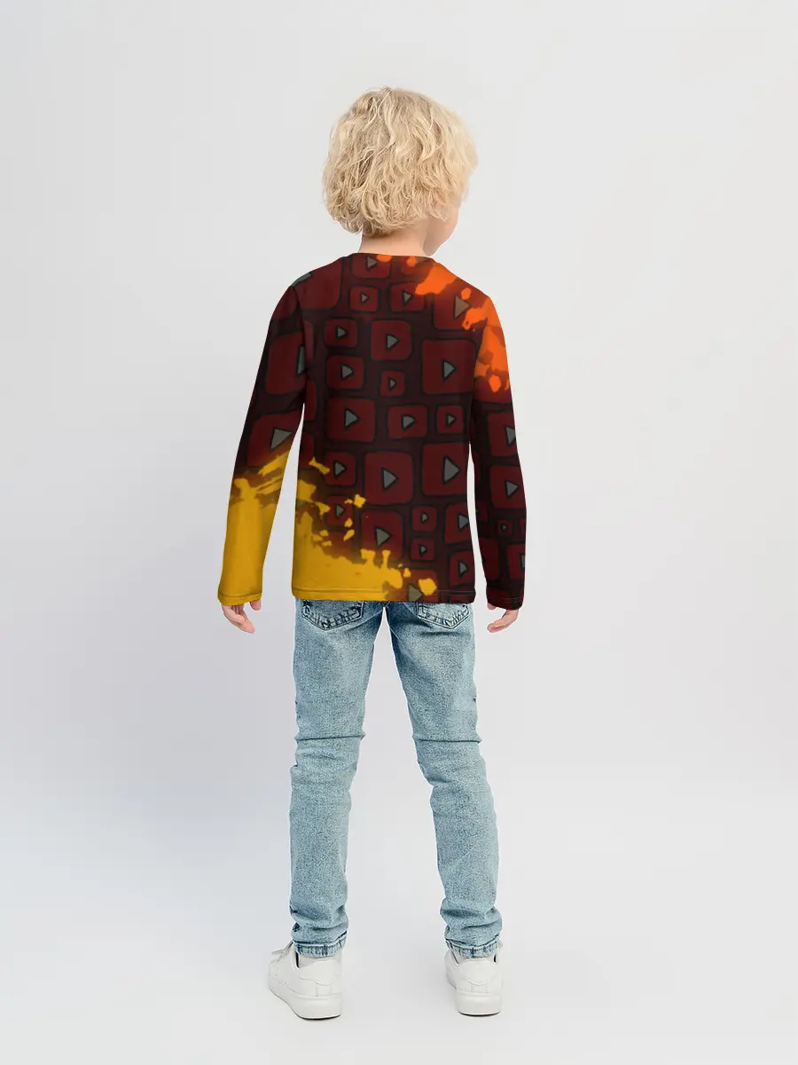 Детский лонгслив / YouTube