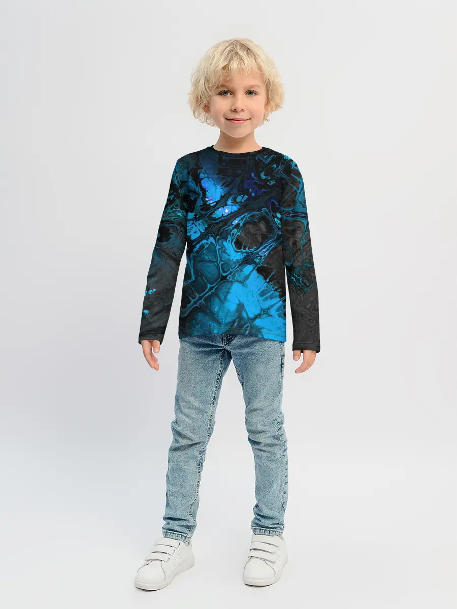 Детский лонгслив / Nu abstracts art