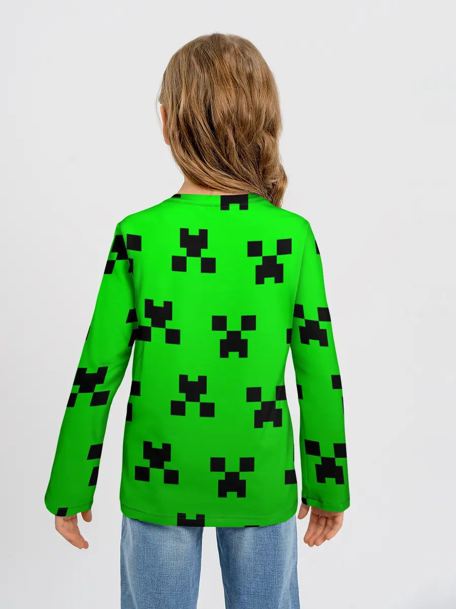 Детский лонгслив / MINECRAFT