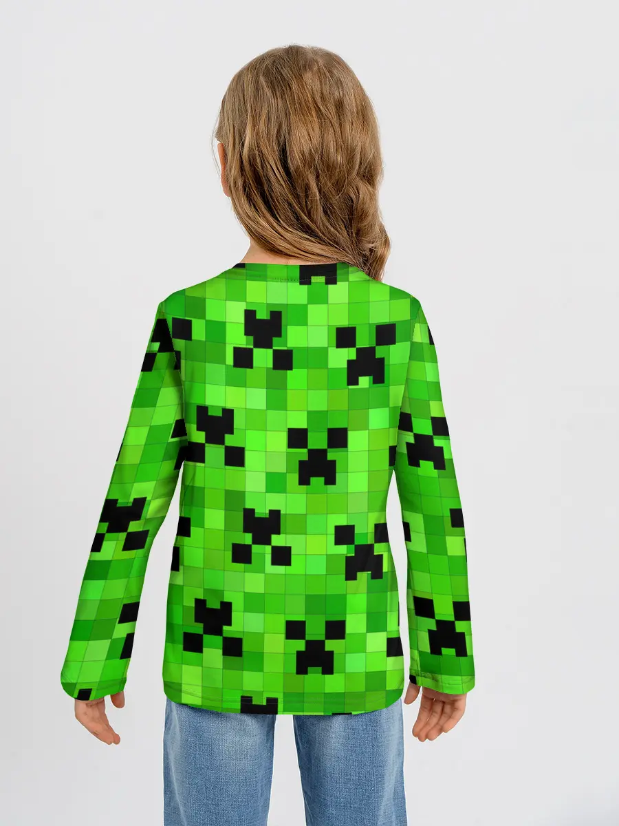 Детский лонгслив / MINECRAFT | МАЙНКРАФТ