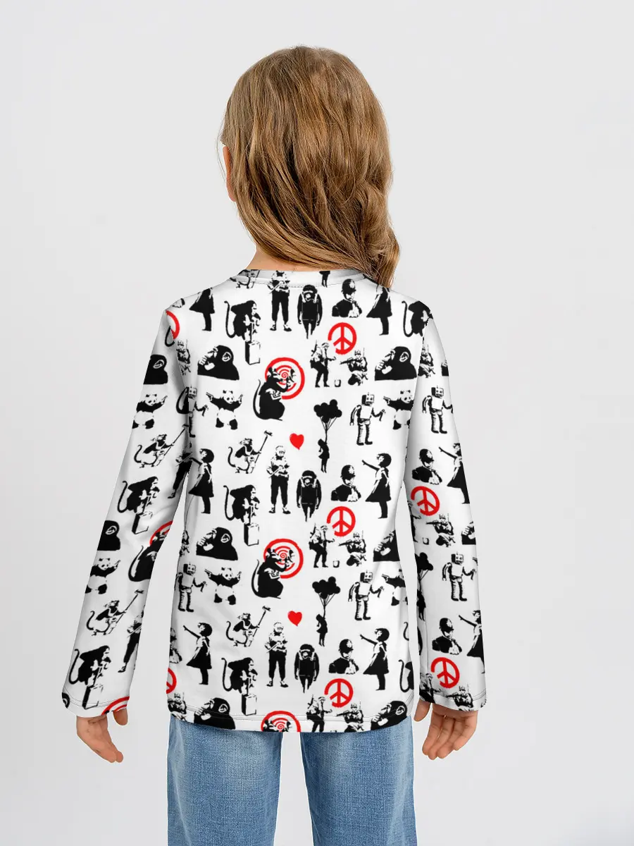 Детский лонгслив / Banksy