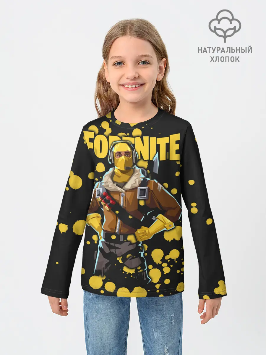 Детский лонгслив / Fortnite