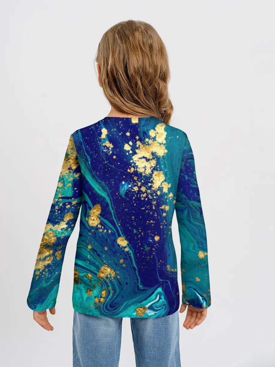 Детский лонгслив / Краски