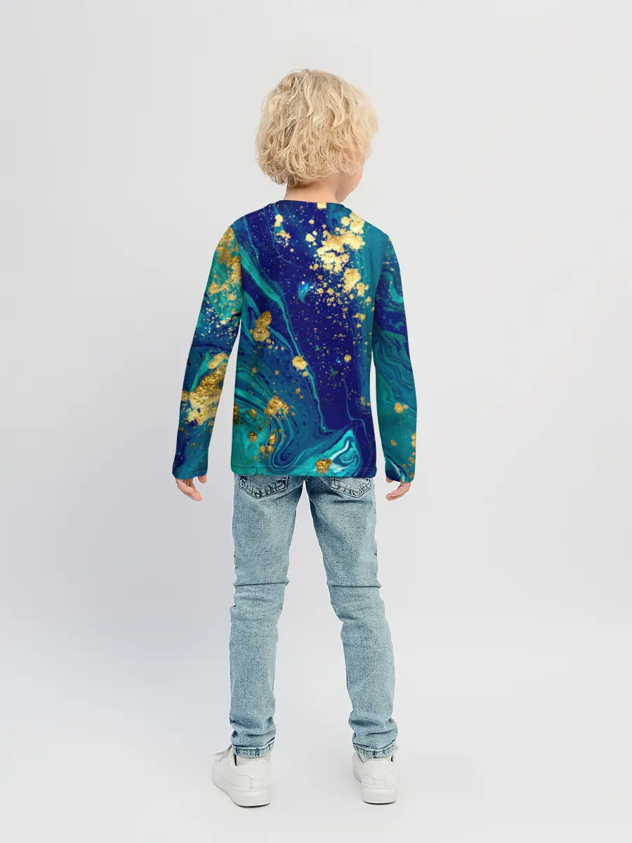 Детский лонгслив / Краски