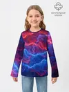 Детский лонгслив / Молнии: Огонь и лед