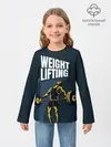 Детский лонгслив / Wheight lifting