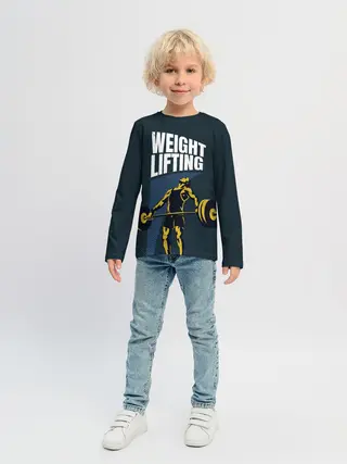 Детский лонгслив / Wheight lifting