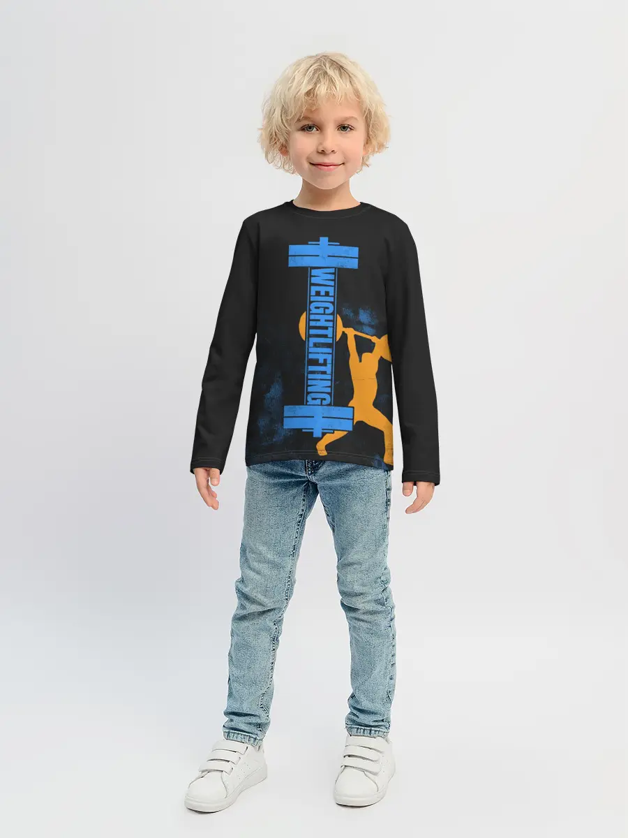 Детский лонгслив / Wheight lifting