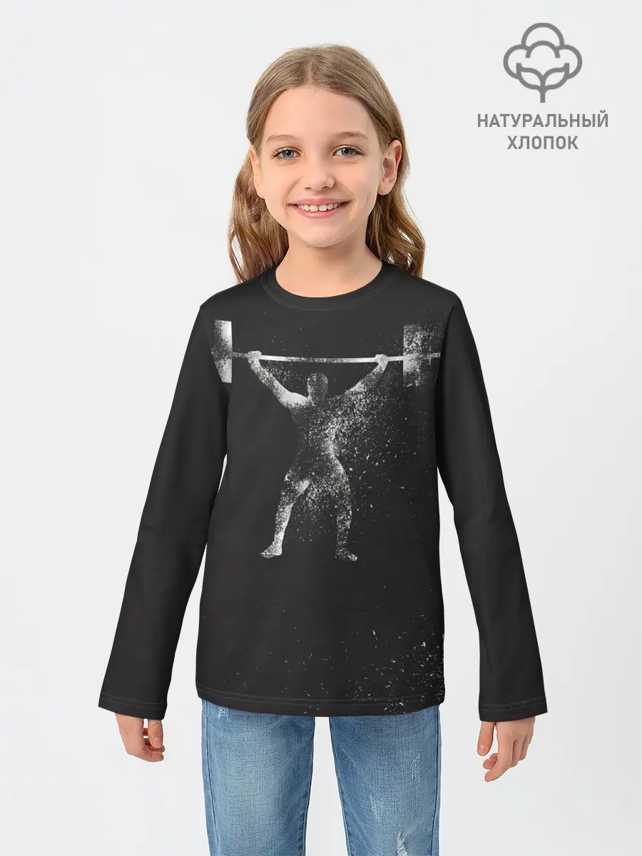 Детский лонгслив / Атлет