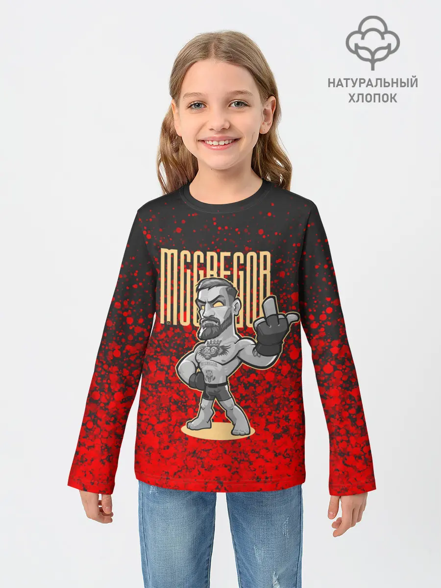 Детский лонгслив / Conor McGregor | Конор МакГрегор
