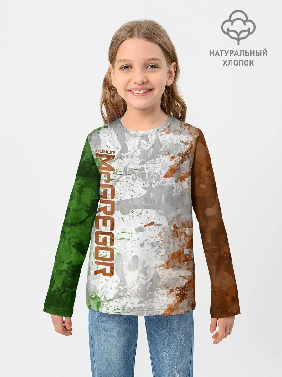 Детский лонгслив / Конор МакГрегор