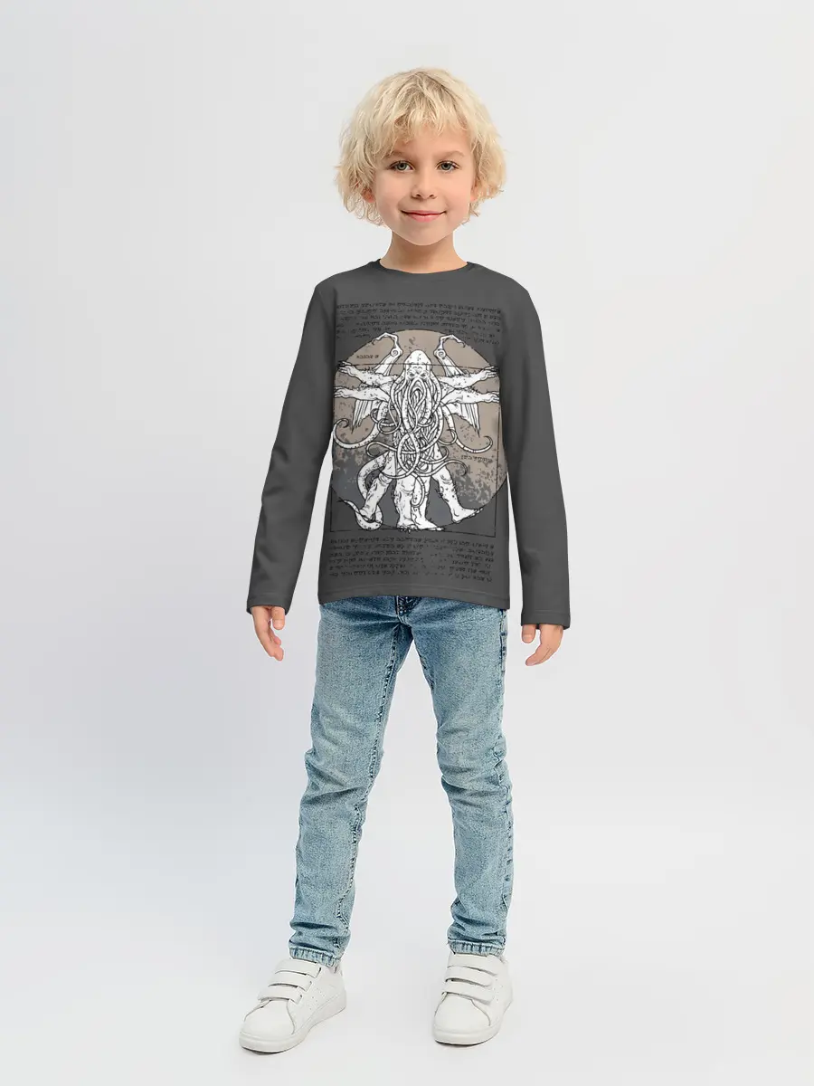 Детский лонгслив / Cthulhu