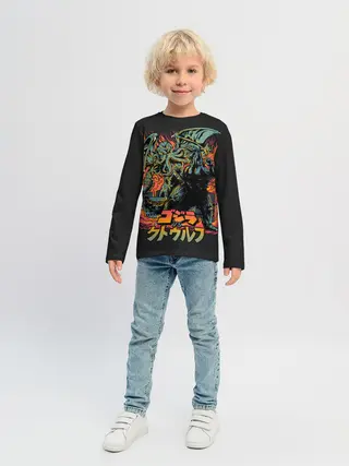 Детский лонгслив / Ктулху