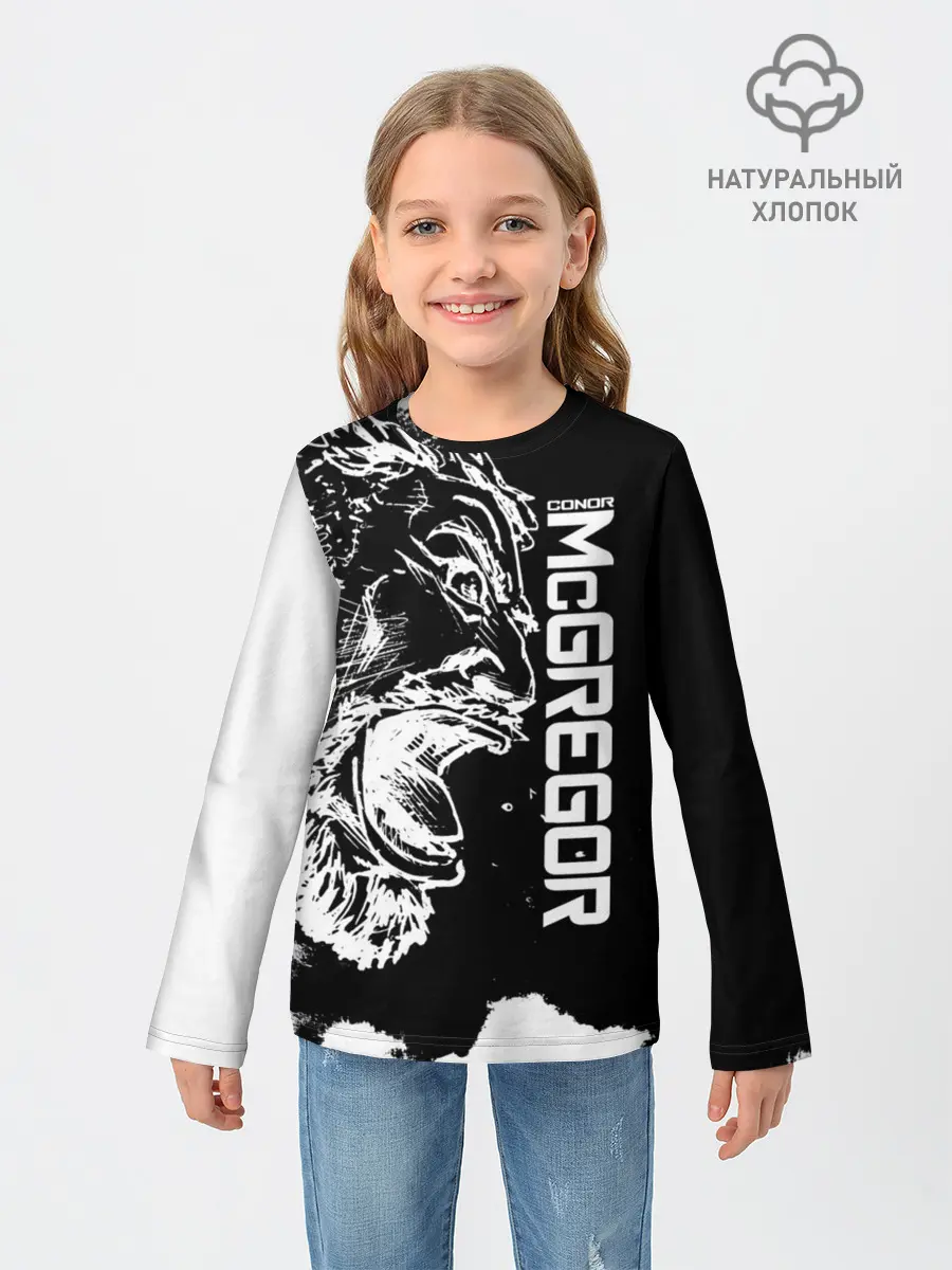 Детский лонгслив / Конор МакГрегор