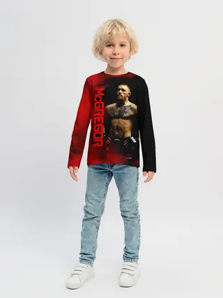 Детский лонгслив / Конор МакГрегор