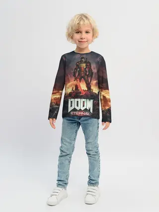 Детский лонгслив / DOOM ETERNAL