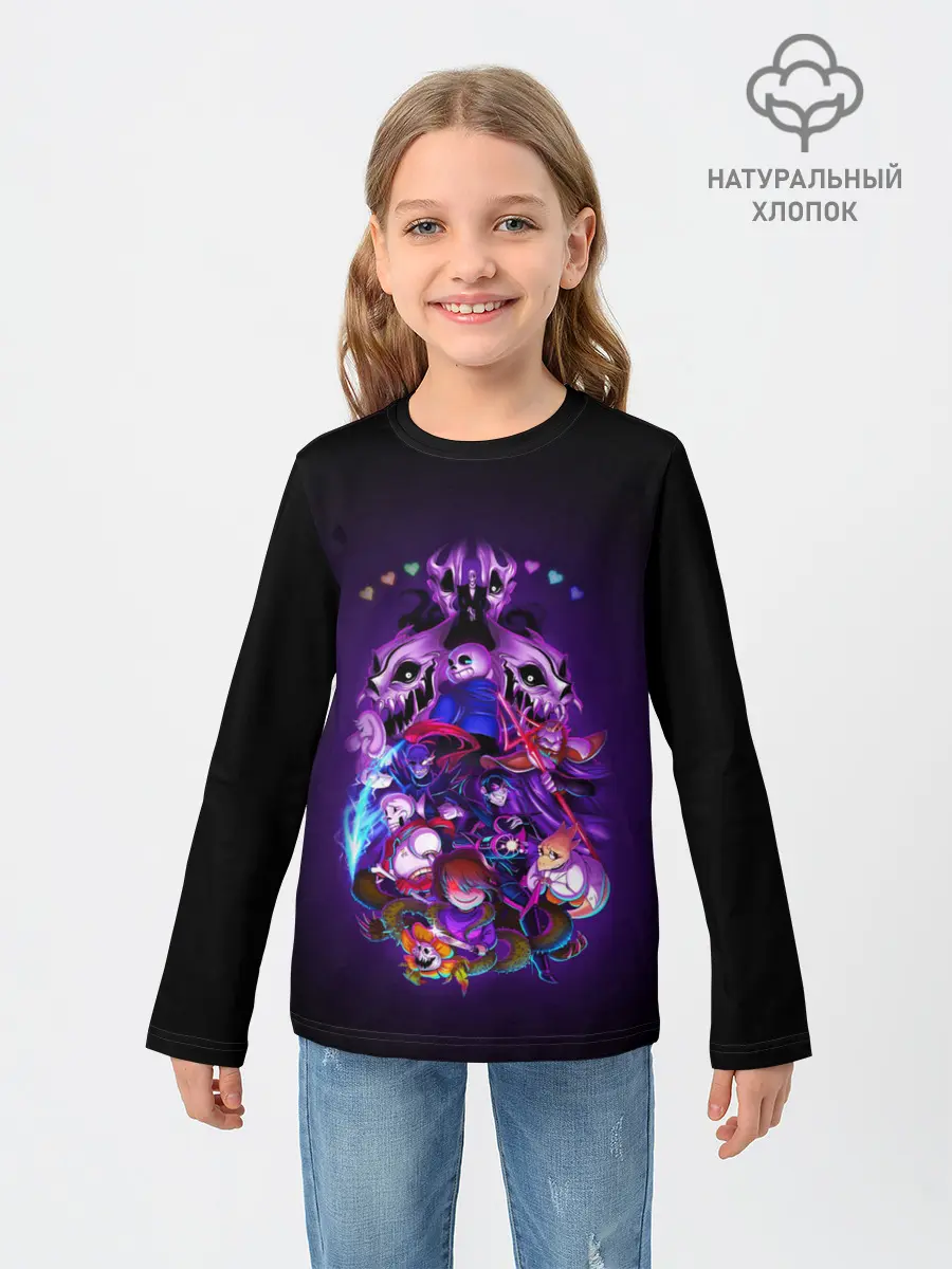 Детский лонгслив / UNDERTALE