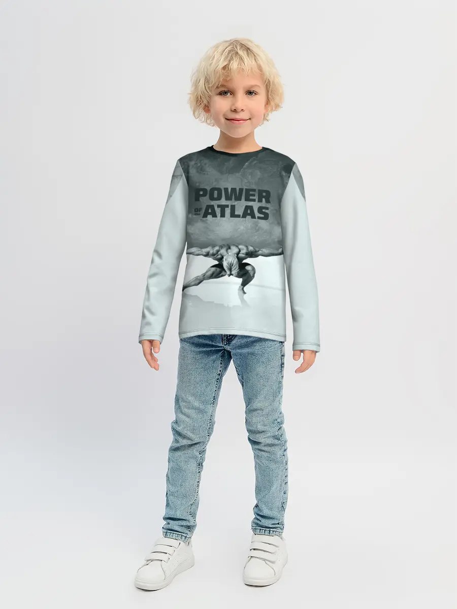 Детский лонгслив / Power of the Atlas