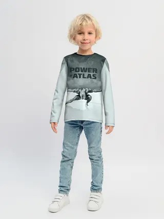 Детский лонгслив / Power of the Atlas