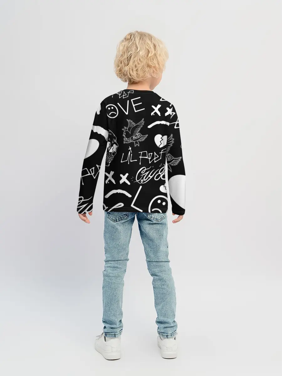 Детский лонгслив / Lil Peep