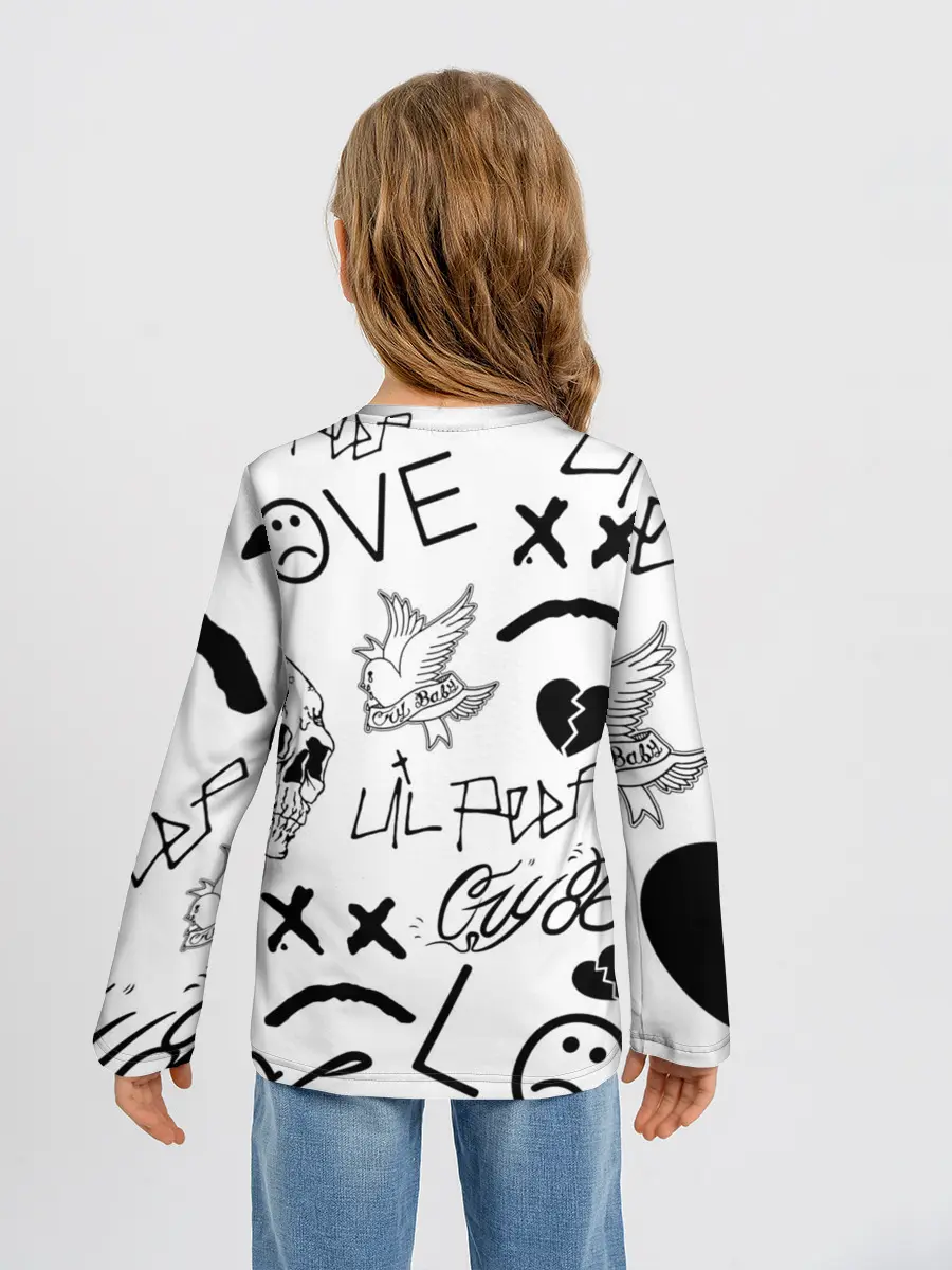 Детский лонгслив / Lil Peep