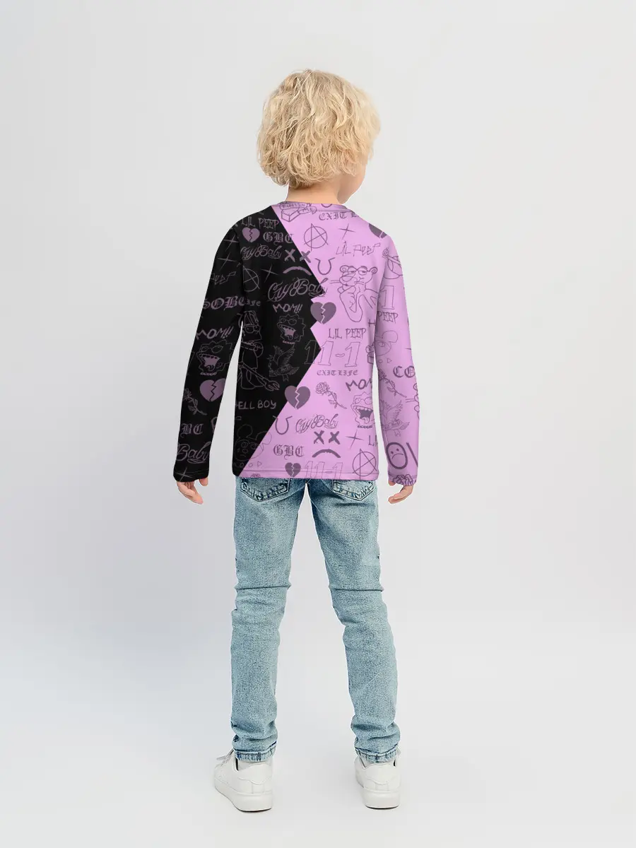 Детский лонгслив / LIL PEEP.