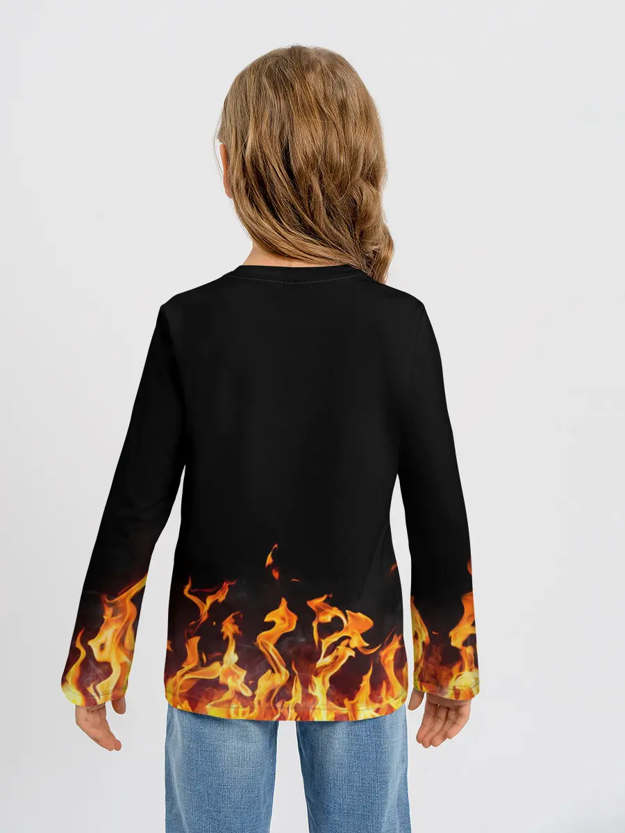 Детский лонгслив / Audi Ауди